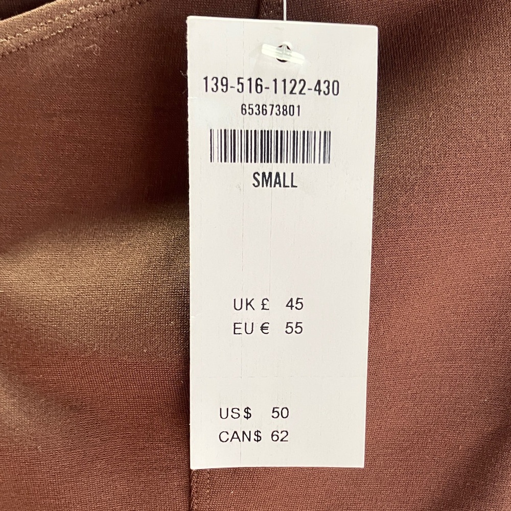 Abercrombie & Fitch Chocolate Off-Shoulder Top - Picture 5 of 6